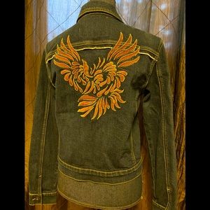 🍁 Vintage women’s blue jean jacket